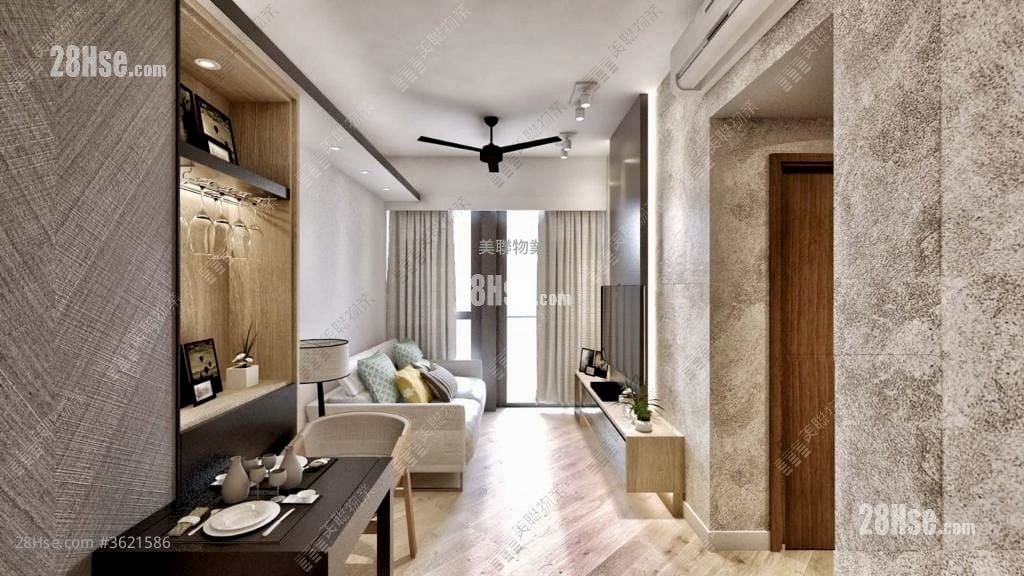 柏傲湾 售盘 2 房 , 1 浴室 497 平方尺 ( 46.2 平方米 ) 柏傲湾 售盘 2 房 , 1 浴室 497 平方尺 ( 46.2 平方米 )