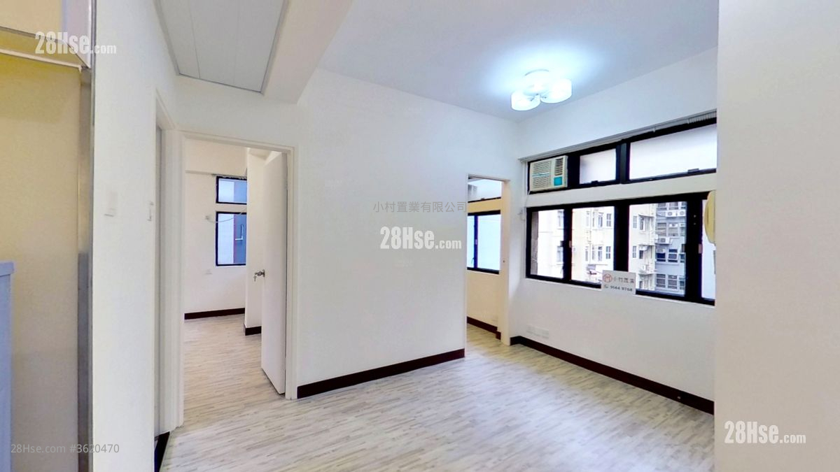 Kency Tower Rental 2 Bedrooms , 1 Bathroom 386 ft² ( 35.9 m² )