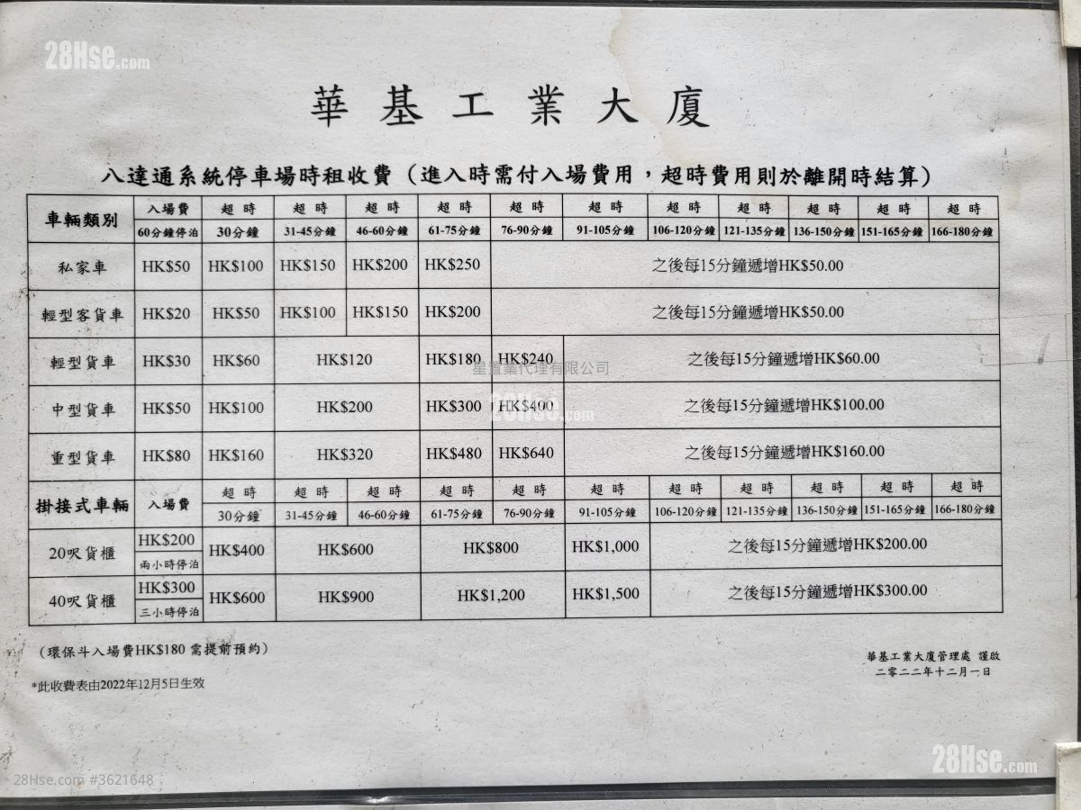 华基工业大厦 租盘 华基工业大厦 租盘