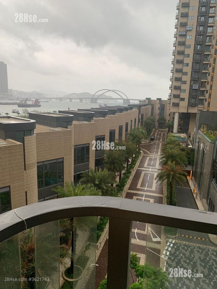 开扬景色，眺望将军澳跨湾大桥