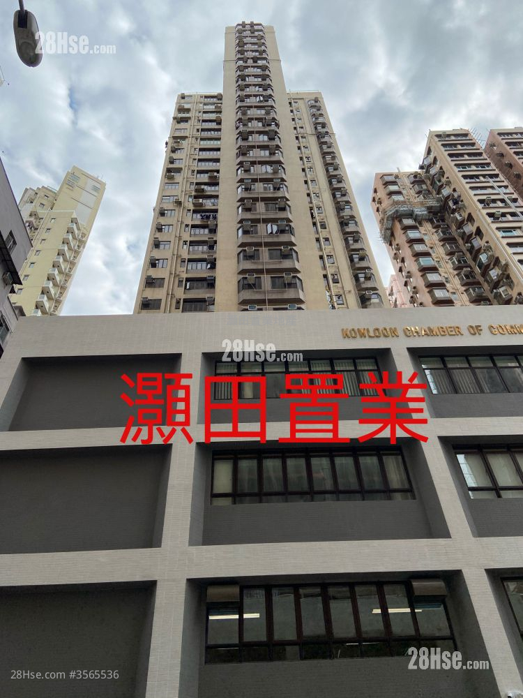 九龙总商会大厦 租盘 2 房 , 1 浴室 515 平方尺 ( 47.8 平方米 )