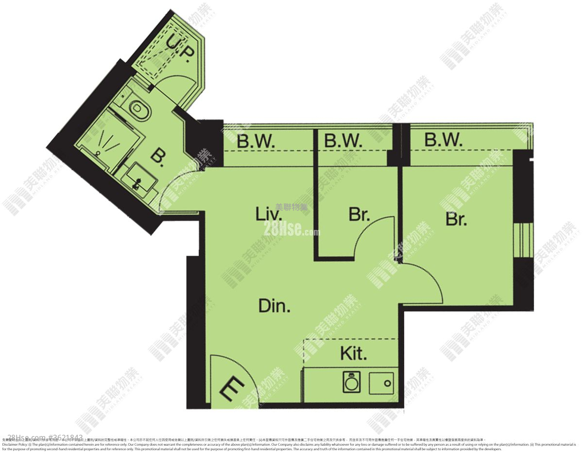 尚悦 租盘 1 房 , 1 浴室 357 平方尺 ( 33.2 平方米 ) 尚悦 租盘 1 房 , 1 浴室 357 平方尺 ( 33.2 平方米 )