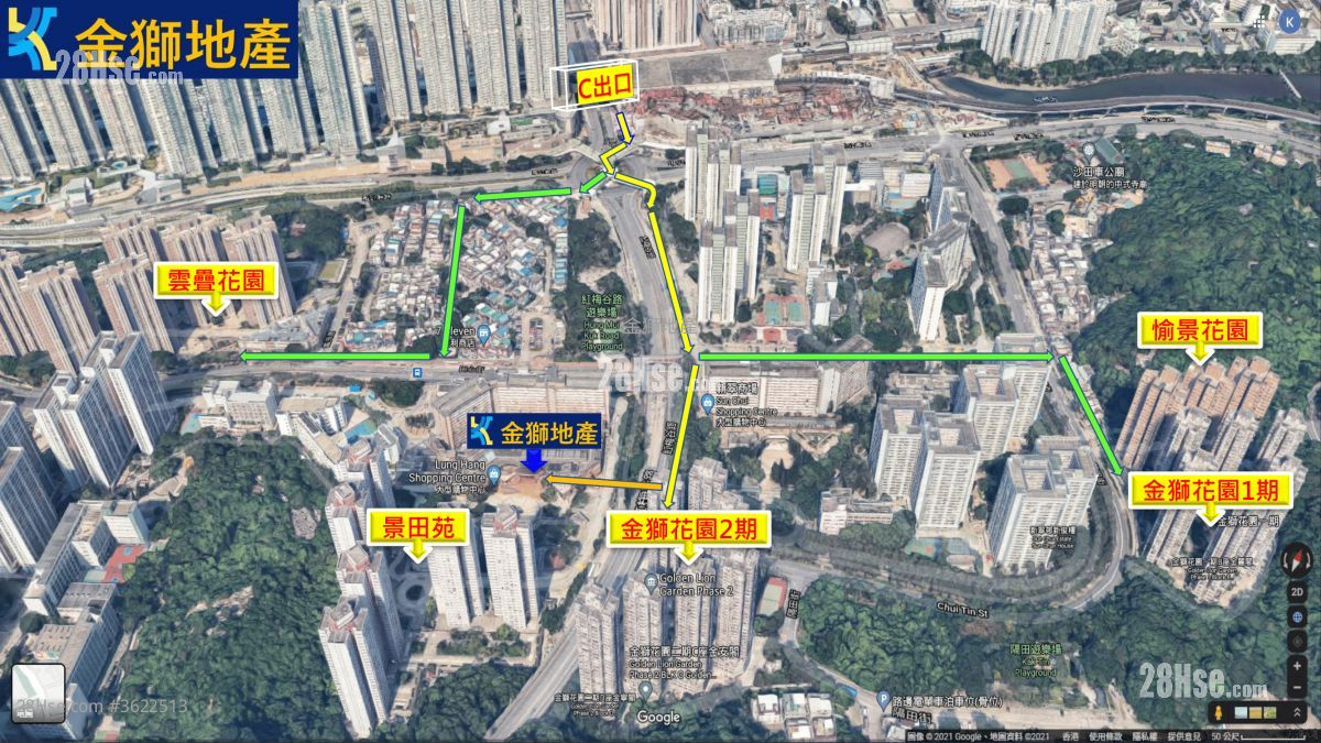 金狮花园 租盘 1 房 , 1 浴室 321 平方尺 ( 29.8 平方米 ) 金狮花园 租盘 1 房 , 1 浴室 321 平方尺 ( 29.8 平方米 )