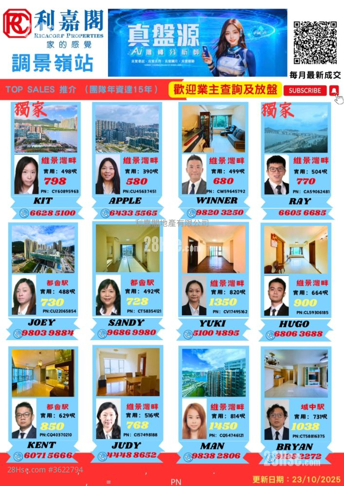 领凯 售盘 3 房 684 平方尺 ( 63.5 平方米 ) 领凯 售盘 3 房 684 平方尺 ( 63.5 平方米 )