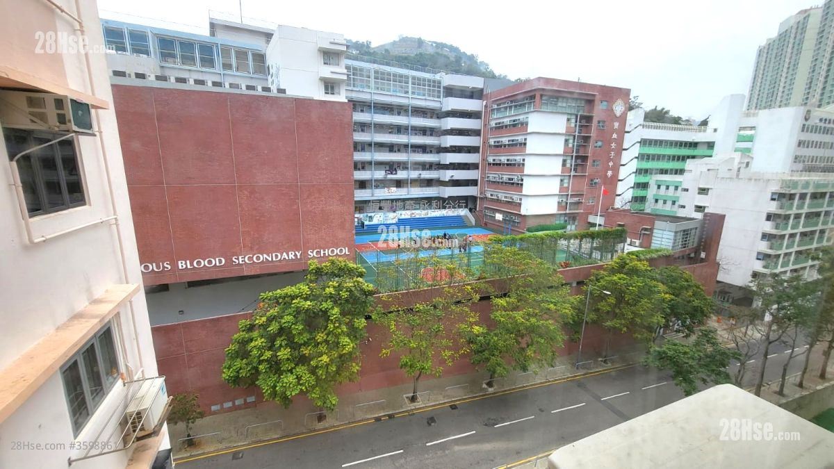 Fu Ming Court Sell 2 Bedrooms , 1 Bathroom 438 ft² ( 40.7 m² )