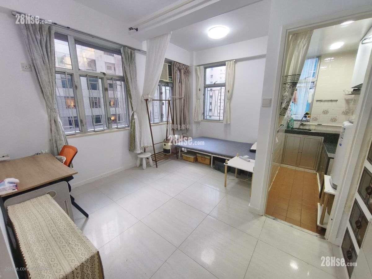 富丽阁 租盘 开放式间隔 , 1 浴室 226 平方尺 ( 21.0 平方米 )