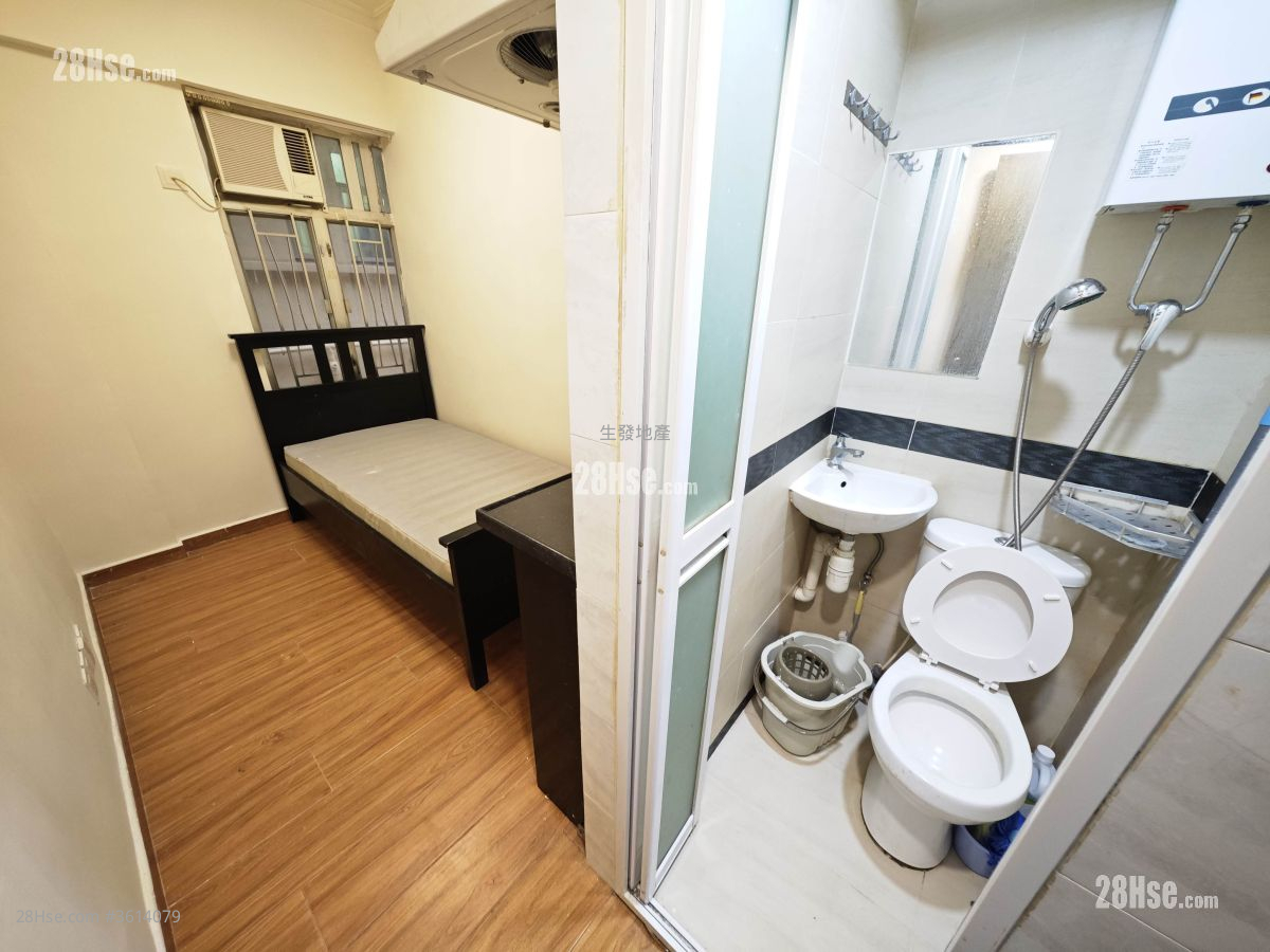 东星大厦 租盘 开放式间隔 , 1 浴室 100 平方尺 ( 9.3 平方米 )