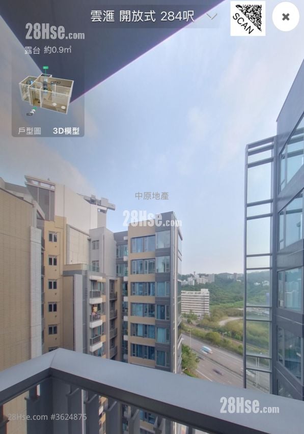 云滙 售盘 开放式间隔 , 1 浴室 284 平方尺 ( 26.4 平方米 ) 云滙 售盘 开放式间隔 , 1 浴室 284 平方尺 ( 26.4 平方米 )