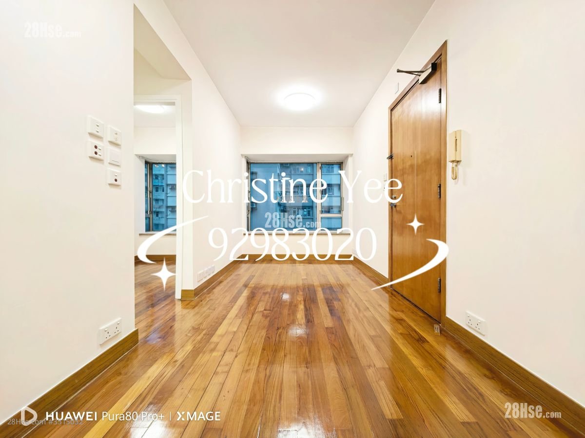 逸怡居 租盘 2 房 , 1 浴室 369 平方尺 ( 34.3 平方米 )