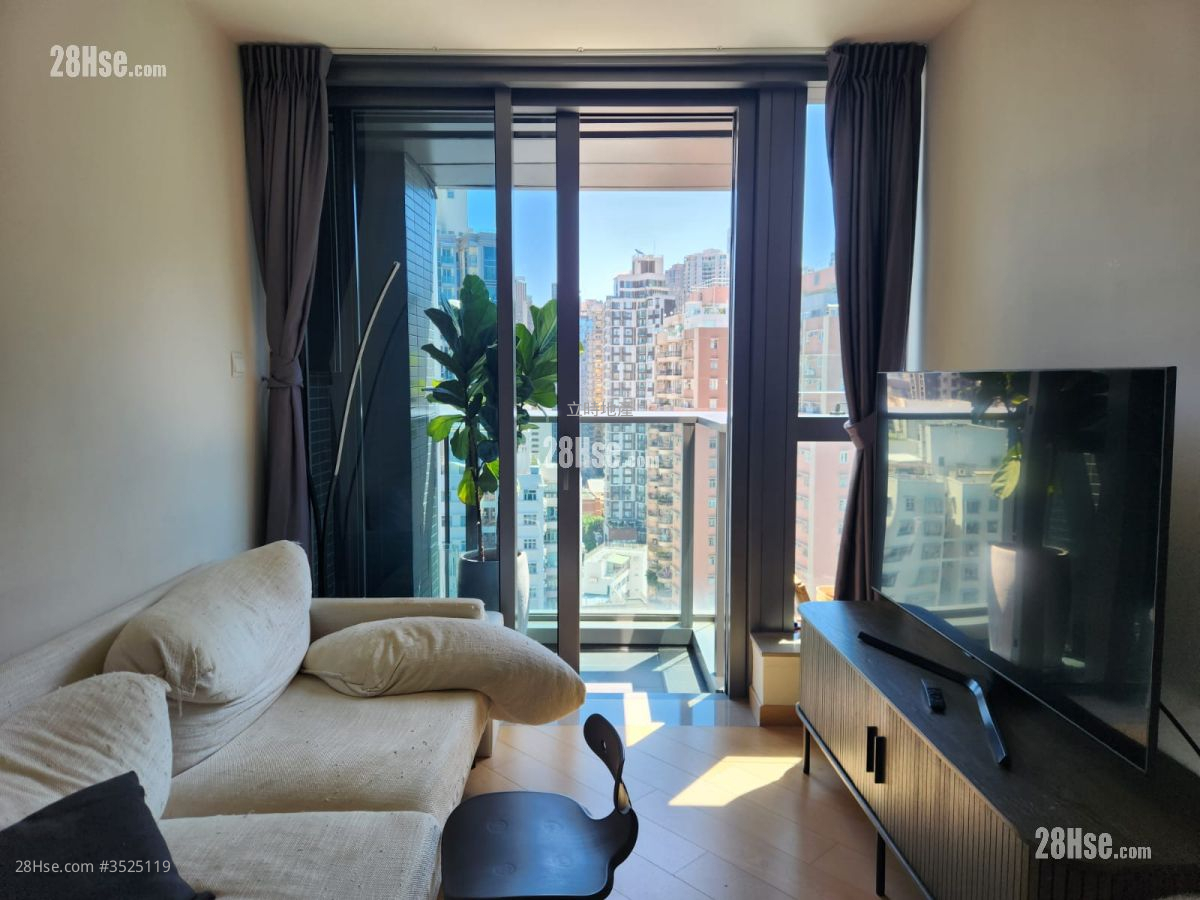 翰林峰 租盘 2 房 , 1 浴室 551 平方尺 ( 51.2 平方米 )