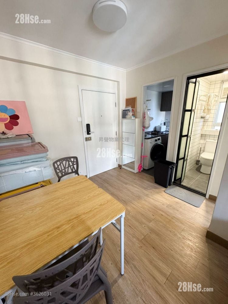 富怡阁 租盘 1 房 , 1 浴室 270 平方尺 ( 25.1 平方米 )