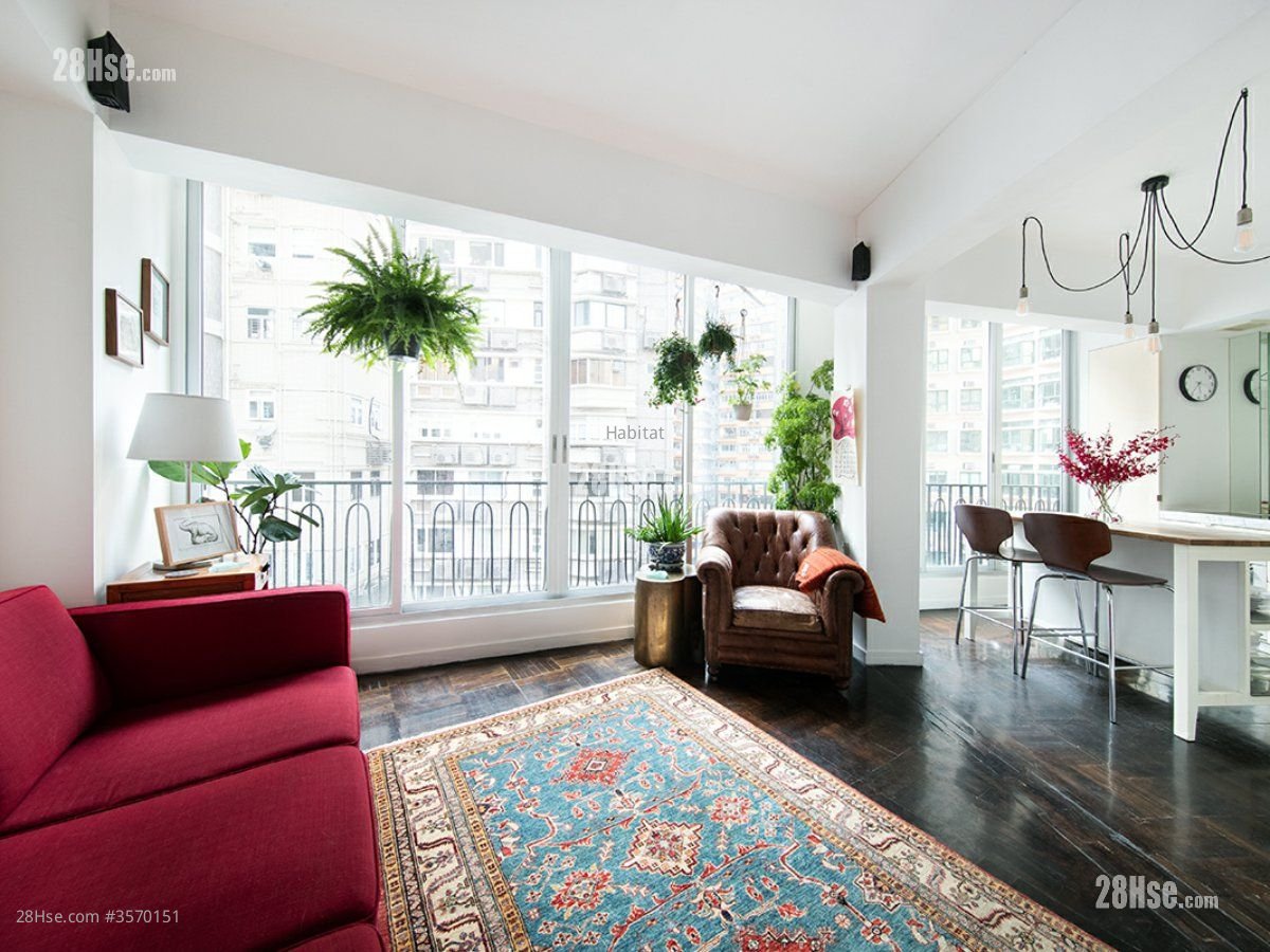 福华大厦 售盘 2 房 , 1 浴室 639 平方尺 ( 59.4 平方米 )