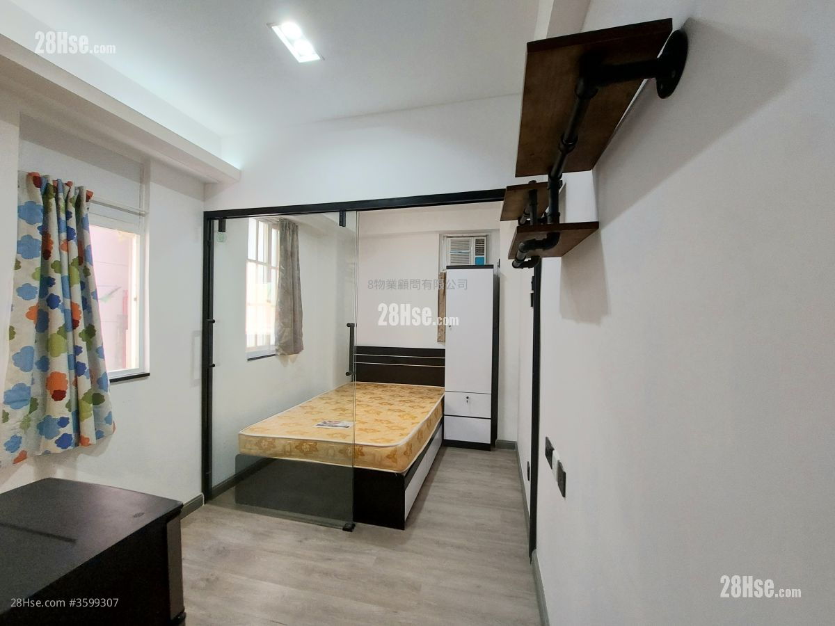 和益楼 租盘 1 房 , 1 浴室 180 平方尺 ( 16.7 平方米 )