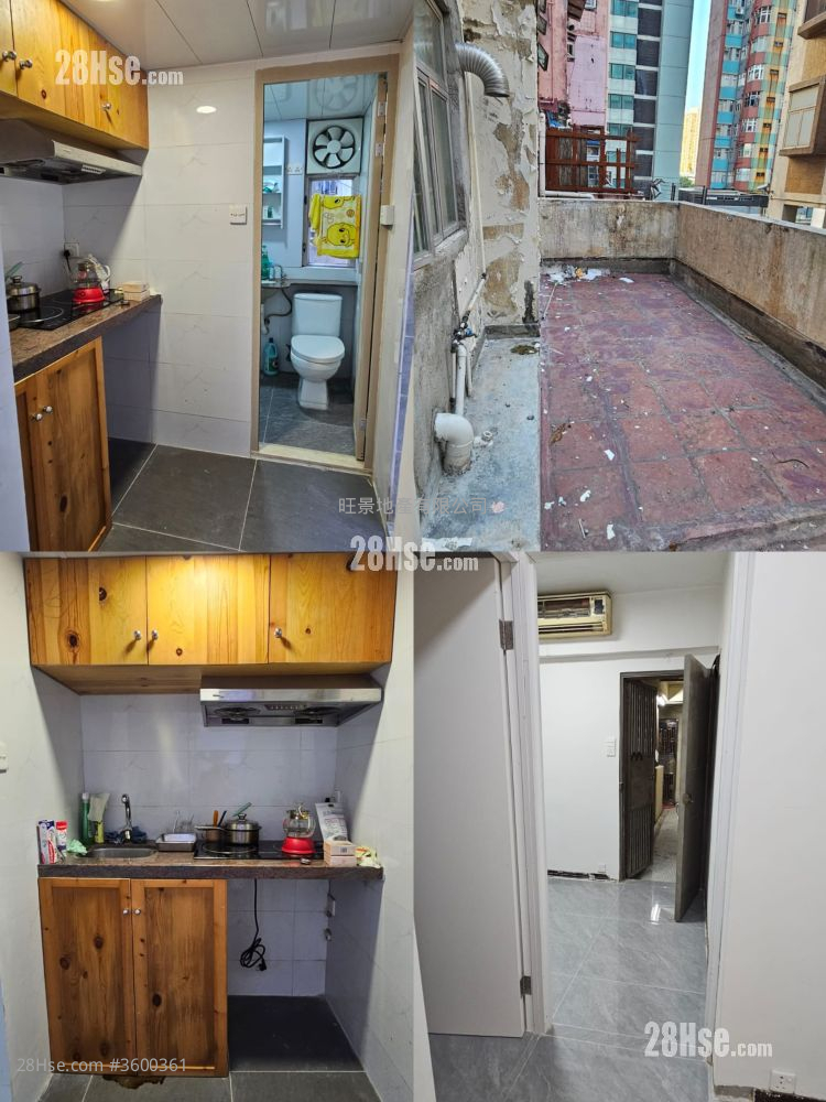 康泰大楼 租盘 1 房 212 平方尺 ( 19.7 平方米 )