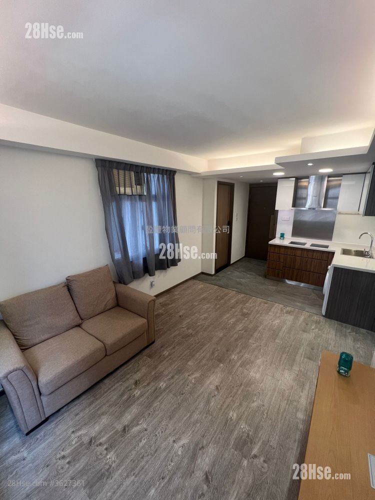 金福大厦 租盘 3 房 , 2 浴室 400 平方尺 ( 37.2 平方米 )