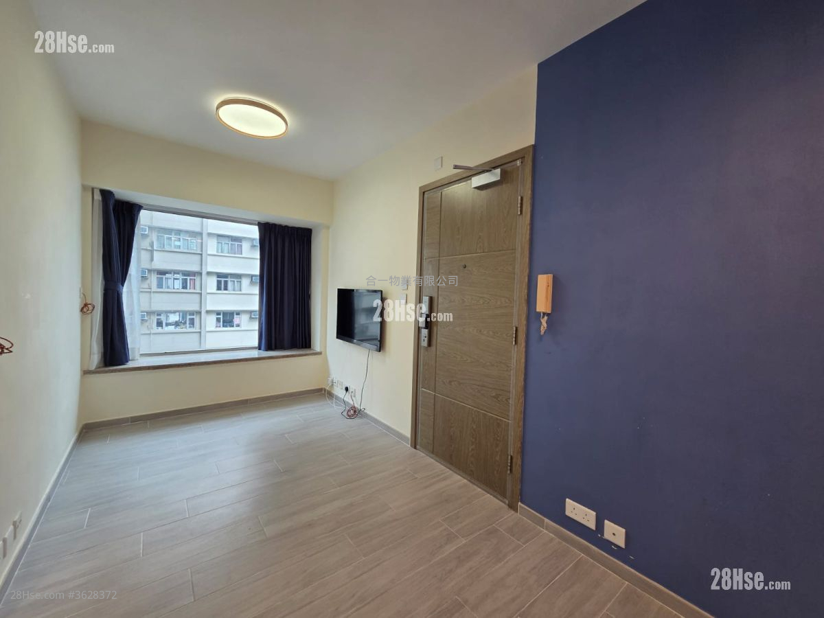 逸怡居 租盘 2 房 , 1 浴室 369 平方尺 ( 34.3 平方米 )