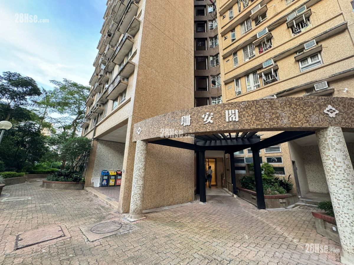 渔安苑 租盘 2 房 , 1 浴室 469 平方尺 ( 43.6 平方米 )