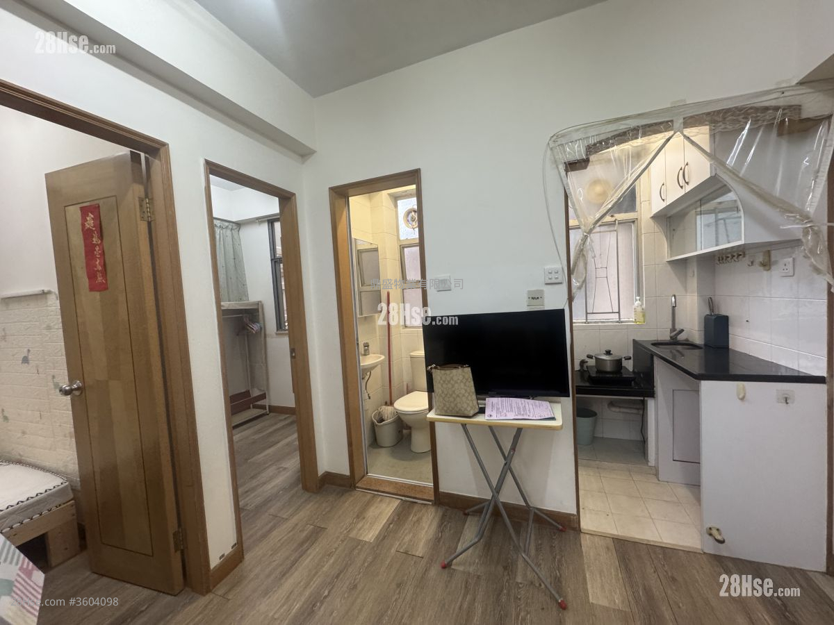 兆年大厦 租盘 2 房 , 1 浴室 227 平方尺 ( 21.1 平方米 )