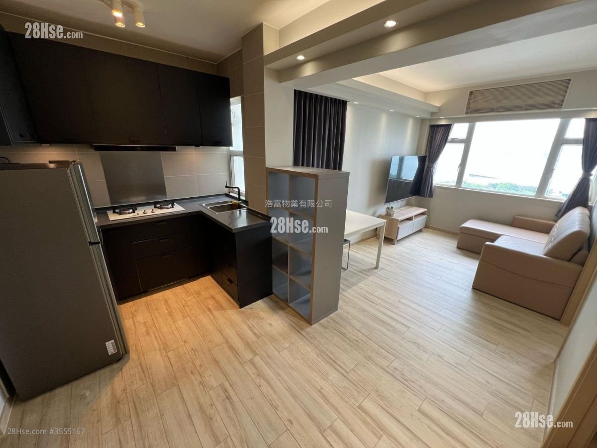 龙景大厦 租盘 2 房 , 1 浴室 415 平方尺 ( 38.6 平方米 )