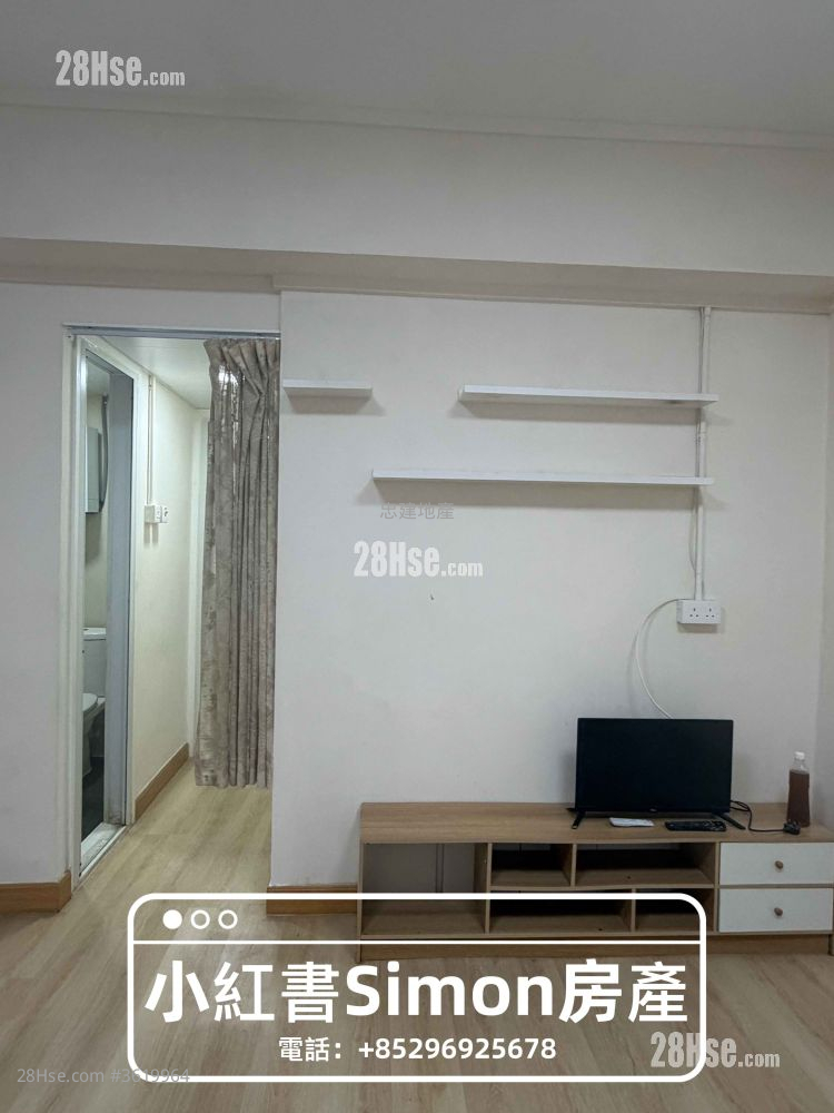 全丰楼 租盘 开放式间隔 , 1 浴室 297 平方尺 ( 27.6 平方米 )