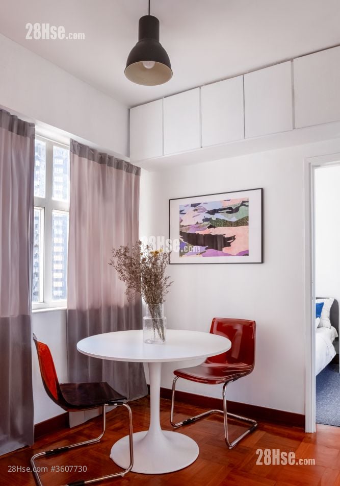 富裕大厦 租盘 开放式间隔 , 1 浴室 350 平方尺 ( 32.5 平方米 )