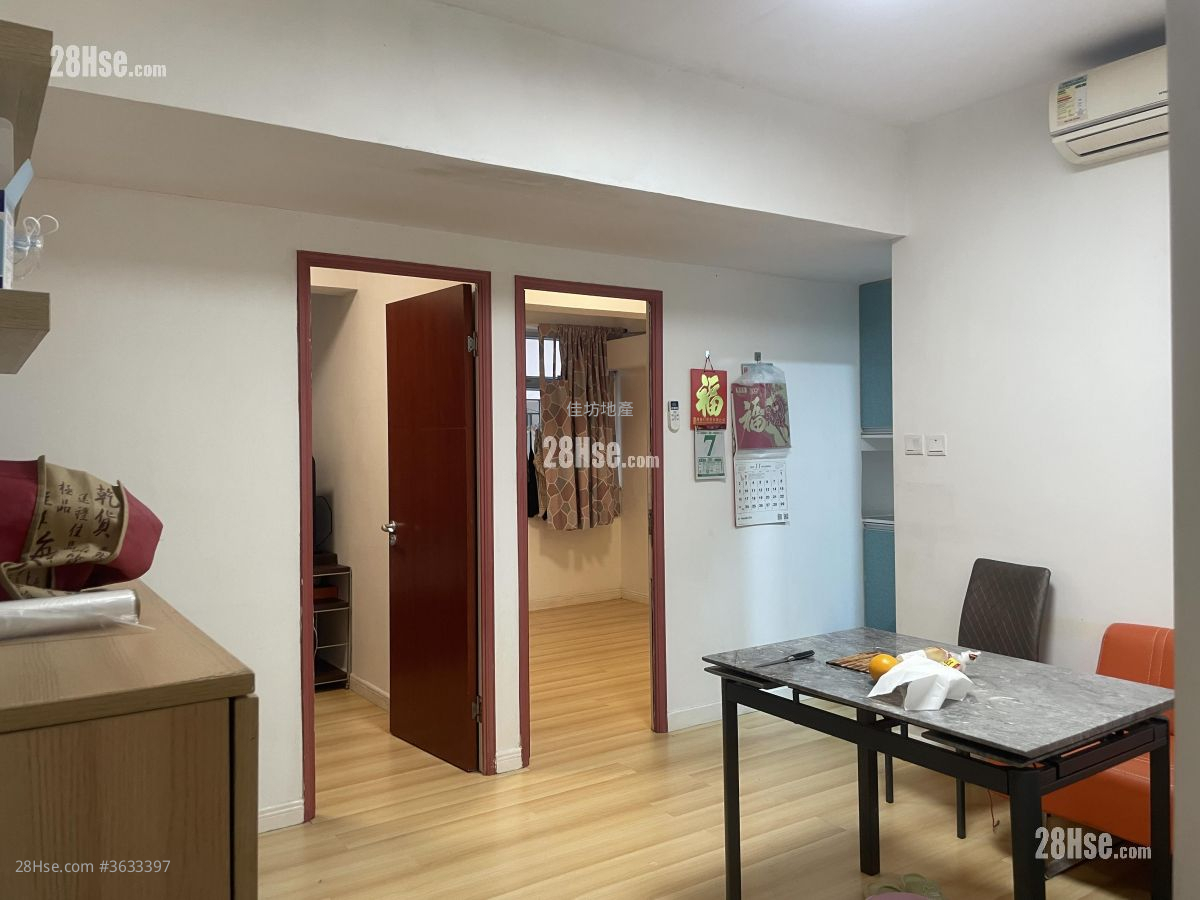 幸福大楼 租盘 2 房 , 1 浴室 630 平方尺 ( 58.5 平方米 )