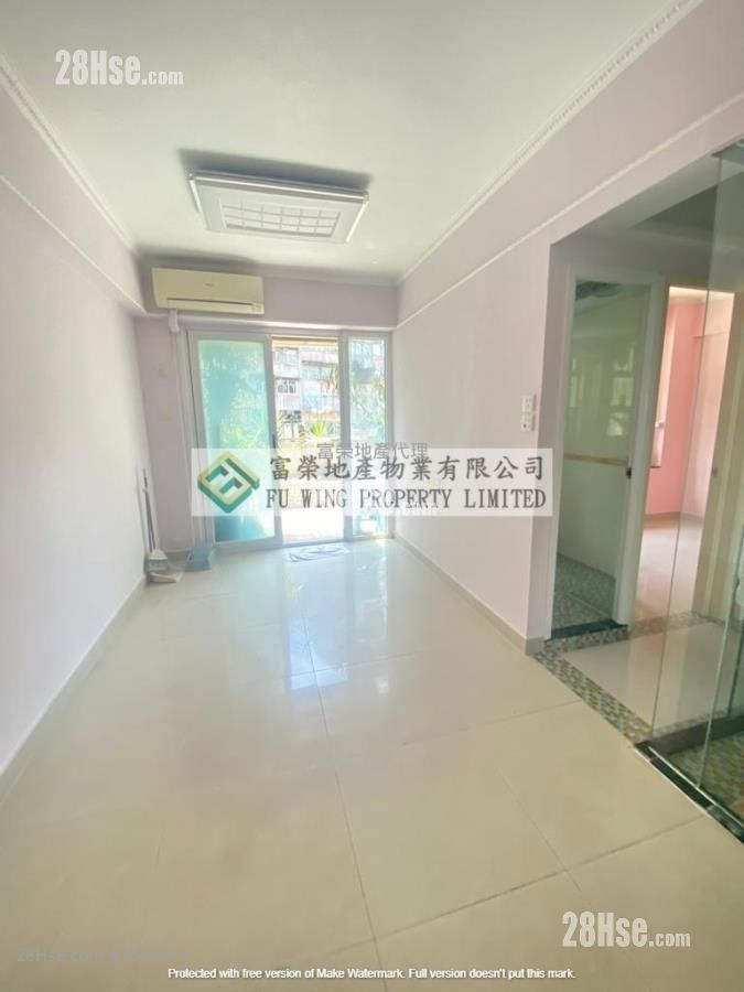 中正大厦 租盘 2 房 , 1 浴室 389 平方尺 ( 36.1 平方米 )