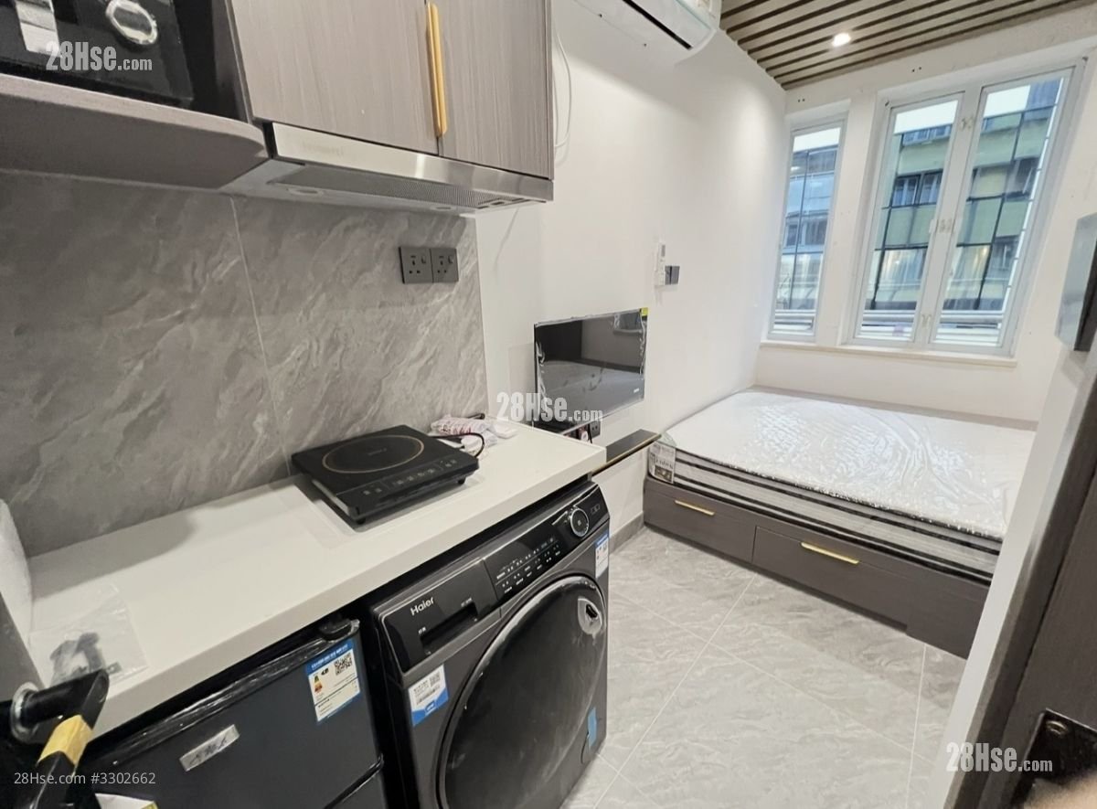 永宁大厦 租盘 开放式间隔 , 1 浴室 180 平方尺 ( 16.7 平方米 )