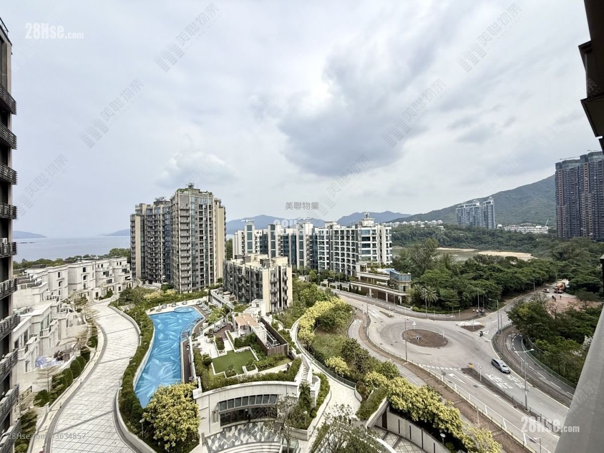 泓碧 租盘 2 房 , 1 浴室 453 平方尺 ( 42.1 平方米 )