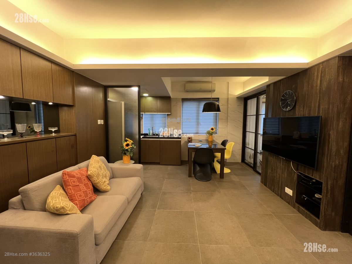 东成楼 租盘 2 房 , 1 浴室 565 平方尺 ( 52.5 平方米 )