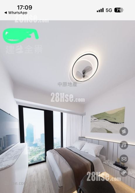 星凯堤岸 售盘 3 房 , 2 浴室 945 平方尺 ( 87.8 平方米 )