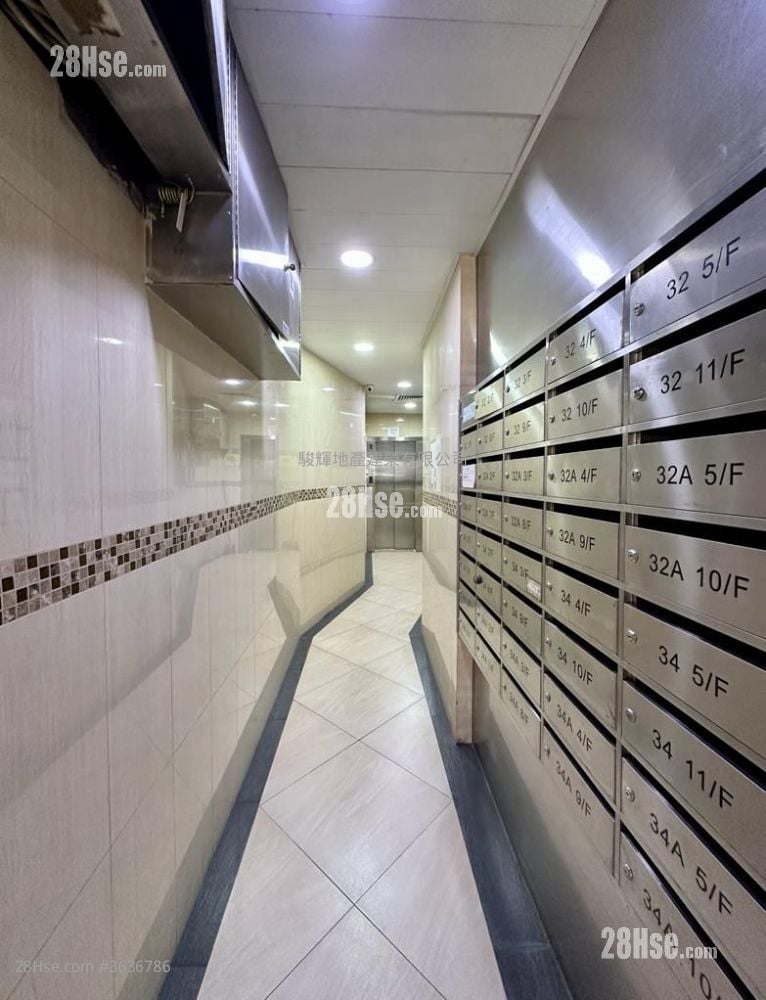 民兴大楼 租盘 1 房 120 平方尺 ( 11.1 平方米 )