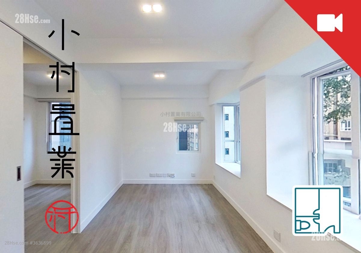 嘉怡阁 租盘 1 房 , 1 浴室 341 平方尺 ( 31.7 平方米 )