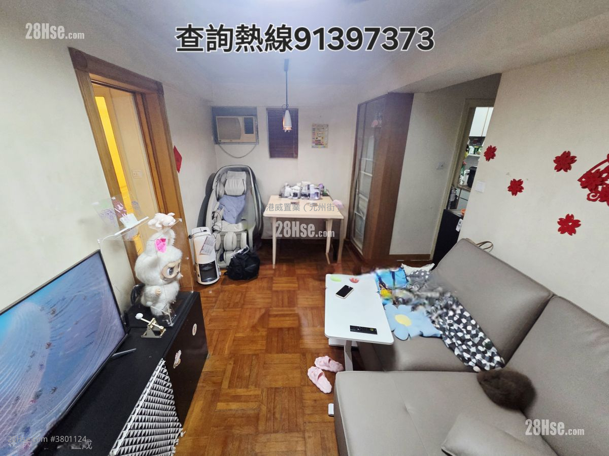 乐年花园 售盘 3 房 , 2 浴室 622 平方尺 ( 57.8 平方米 )