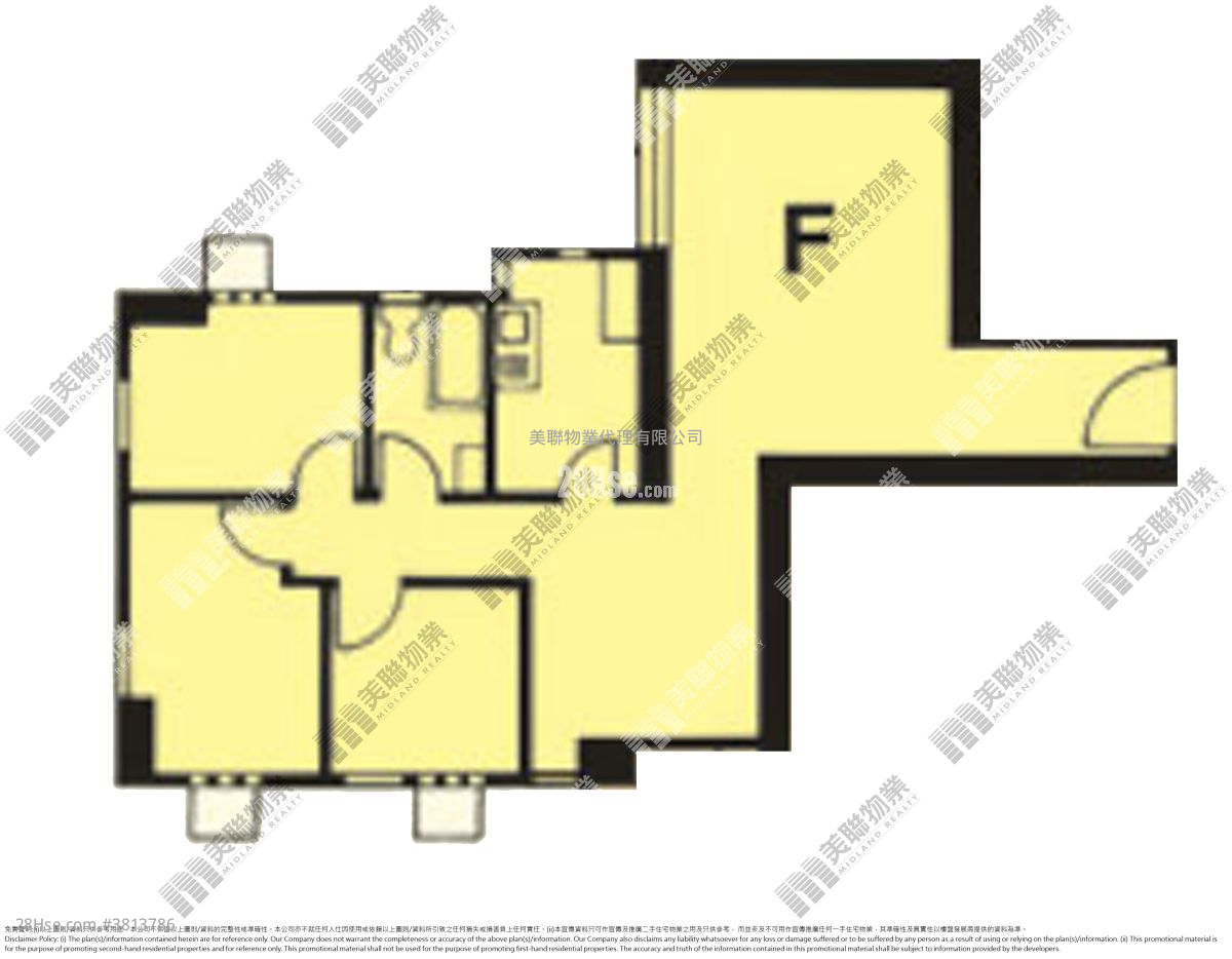 On Ning Garden Sell 3 Bedrooms , 1 Bathroom 583 ft² ( 54.2 m² )