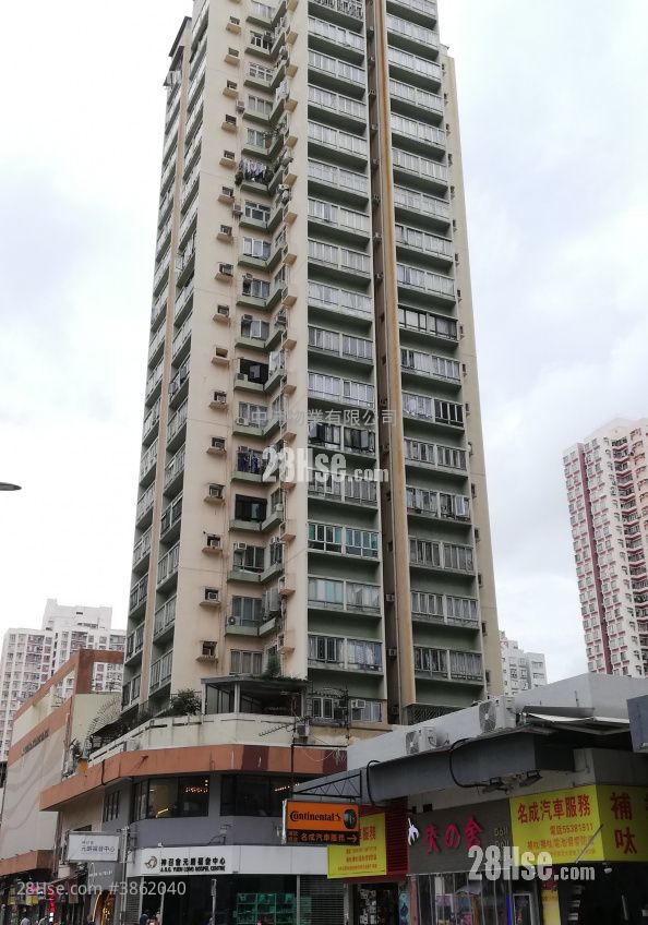 大厦外观: 万丰大厦 售盘 2 房 , 1 浴室 260 平方尺 ( 24.2 平方米 )