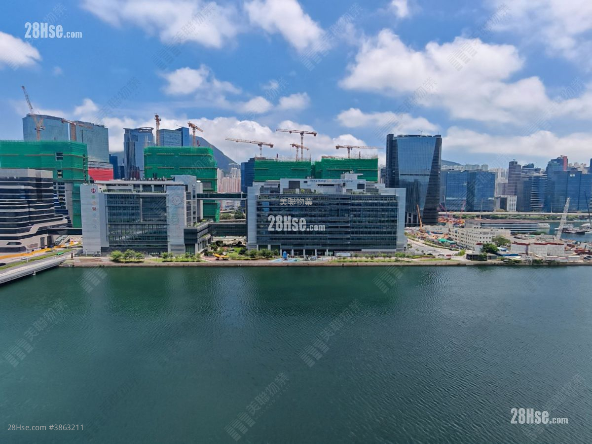 维港1号 售盘 3 房 , 2 浴室 656 平方尺 ( 60.9 平方米 )