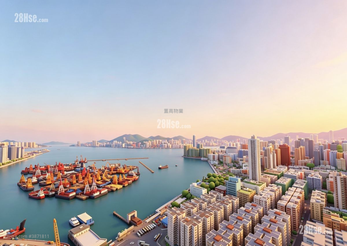 Grand Waterfront Sell 3 Bedrooms , 1 Bathroom 552 ft² ( 51.3 m² )