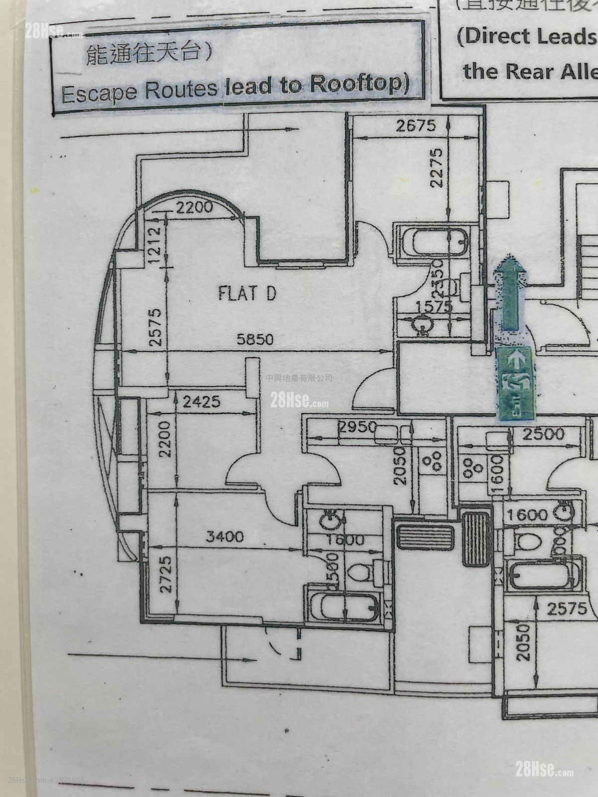 Liberty Mansion Rental 3 Bedrooms , 2 Bathrooms 690 ft² ( 64.1 m² )