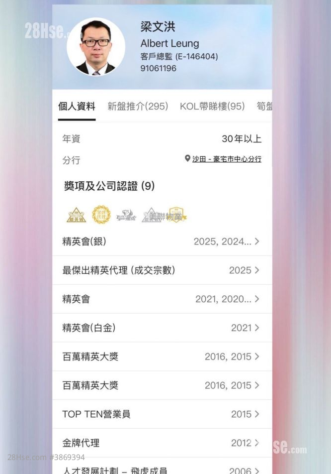伟华中心 售盘 2 房 , 1 浴室 297 平方尺 ( 27.6 平方米 )