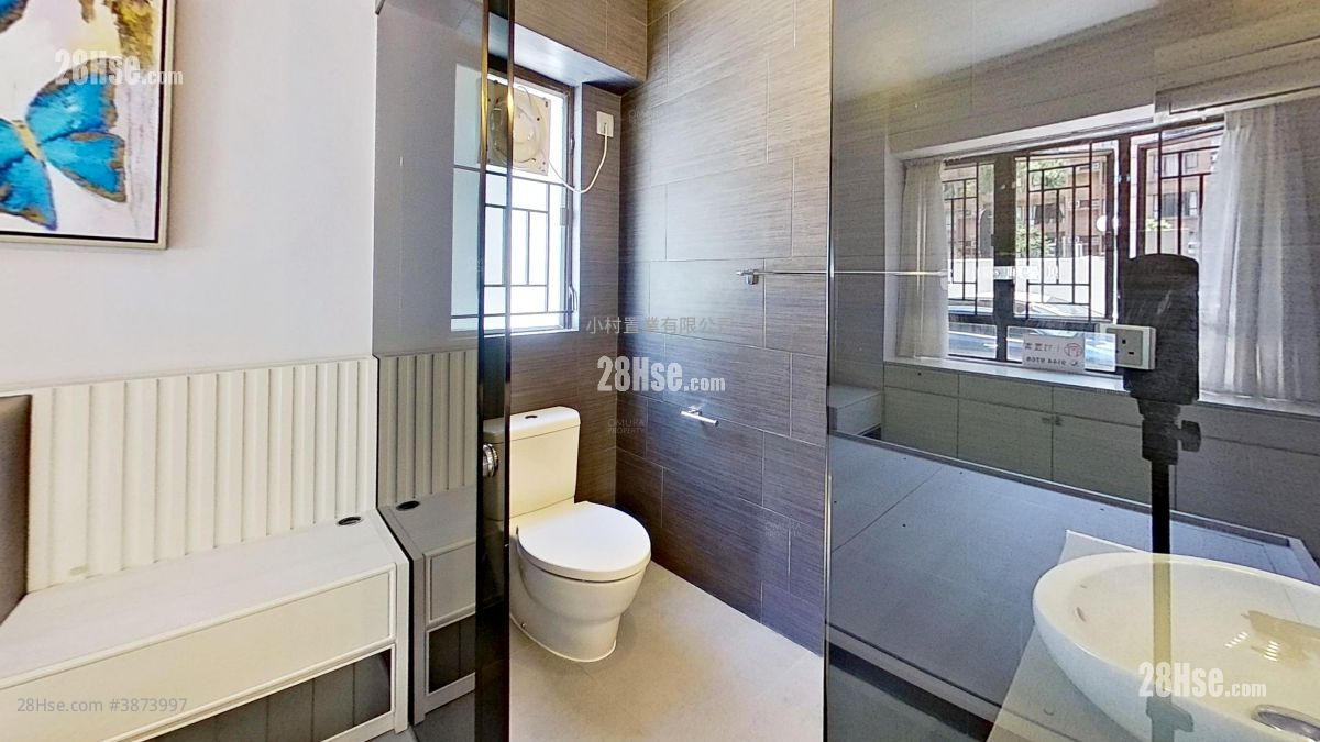 bathroom: Ming Garden Rental 2 Bedrooms , 3 Bathrooms 714 ft² ( 66.3 m² )