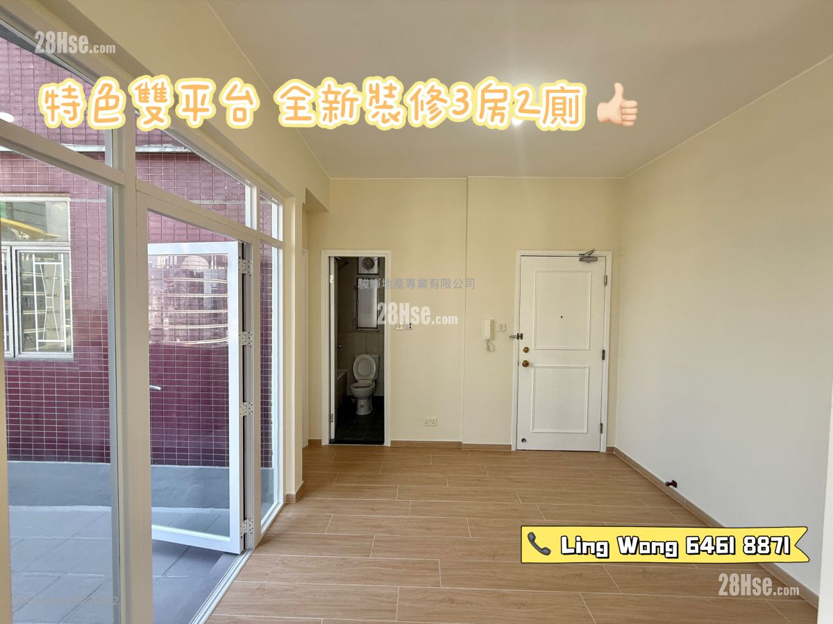 Liberty Mansion Rental 3 Bedrooms , 2 Bathrooms 697 ft² ( 64.8 m² )