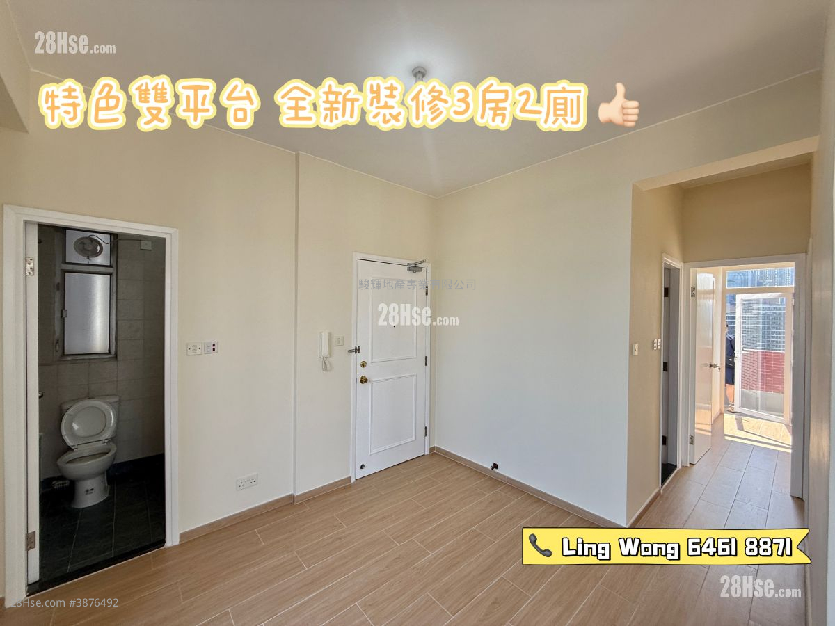 Liberty Mansion Rental 3 Bedrooms , 2 Bathrooms 697 ft² ( 64.8 m² )