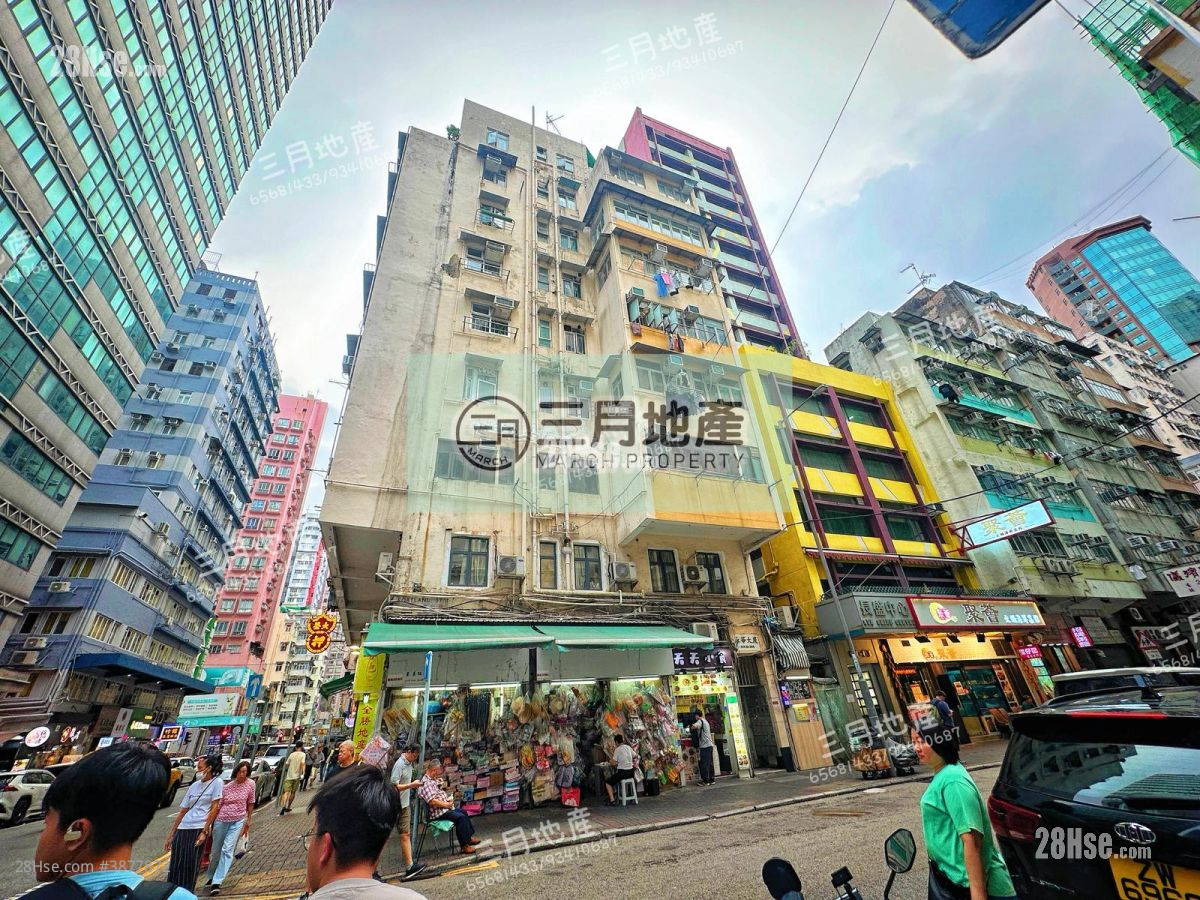 building outlook: Wing Wah Building Sell 2 Bedrooms , 1 Bathroom 375 ft² ( 34.8 m² )
