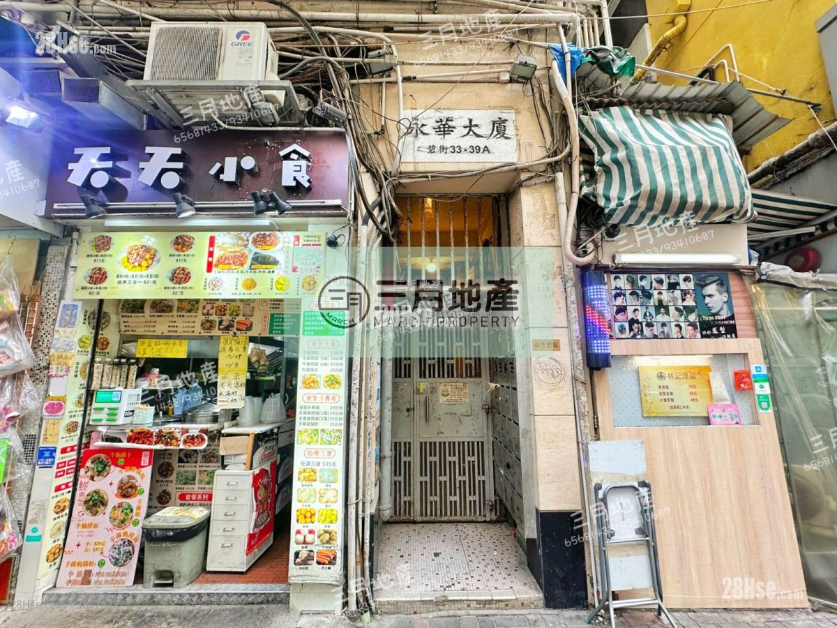 main door: Wing Wah Building Sell 2 Bedrooms , 1 Bathroom 375 ft² ( 34.8 m² )