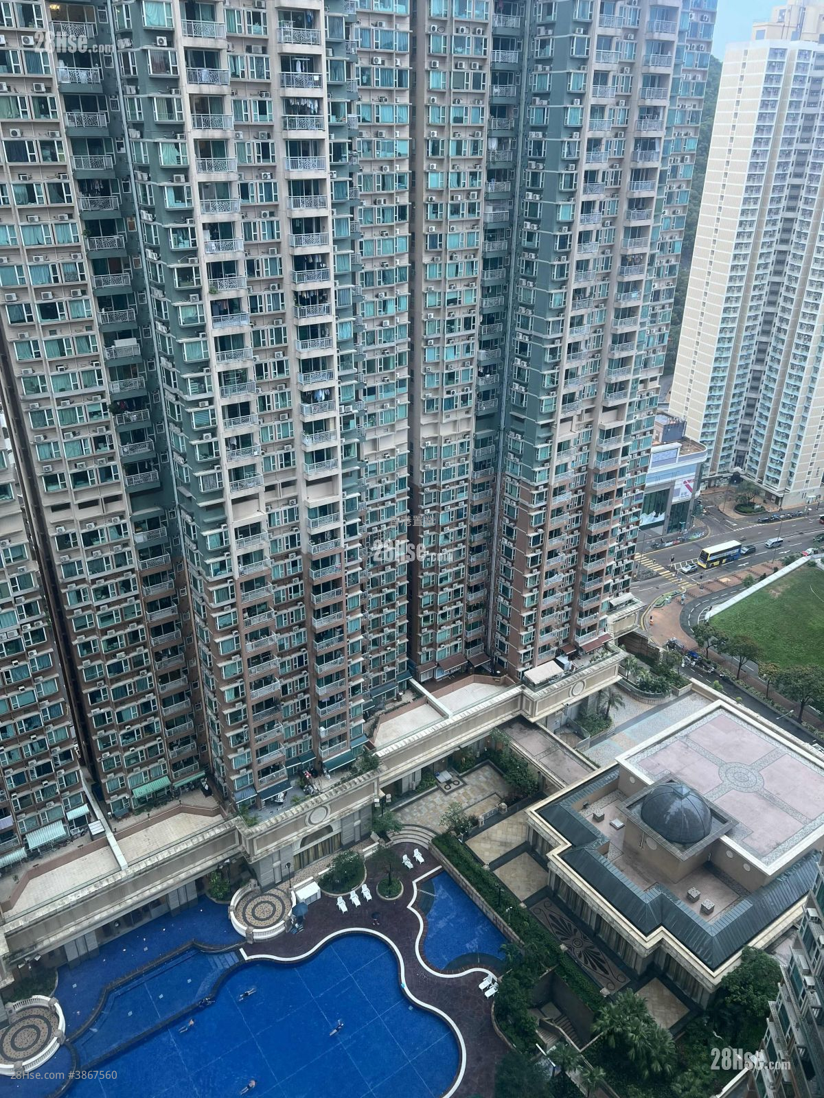 景观: 都会駅 租盘 2 房 , 1 浴室 487 平方尺 ( 45.2 平方米 )