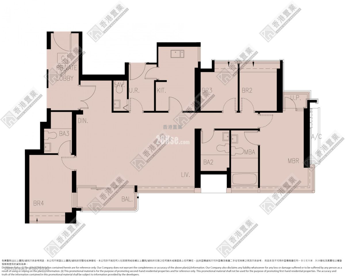 Ultima Rental 4 Bedrooms , 3 Bathrooms 1,311 ft² ( 121.8 m² )