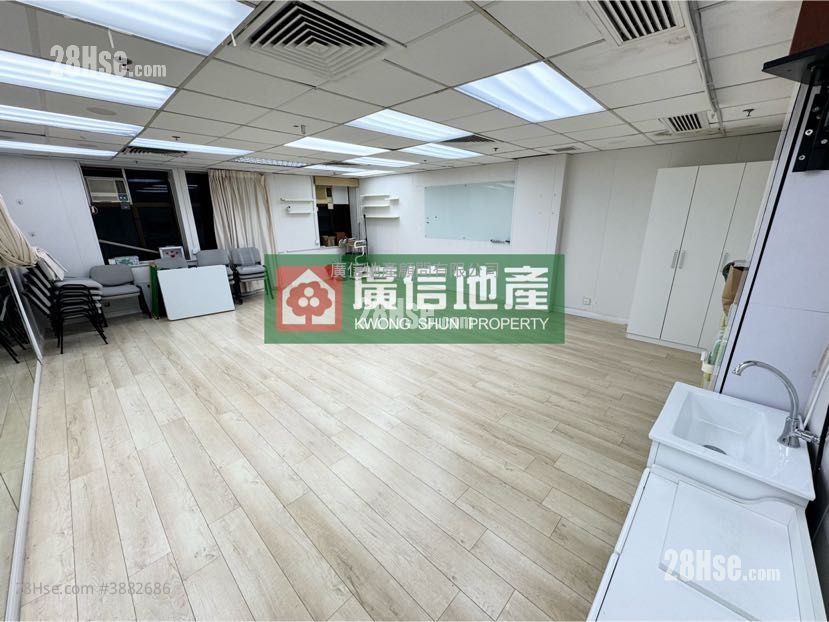 Bangkok Bank Building Rental Studio , 1 Toilet 837 ft² ( 77.8 m² )