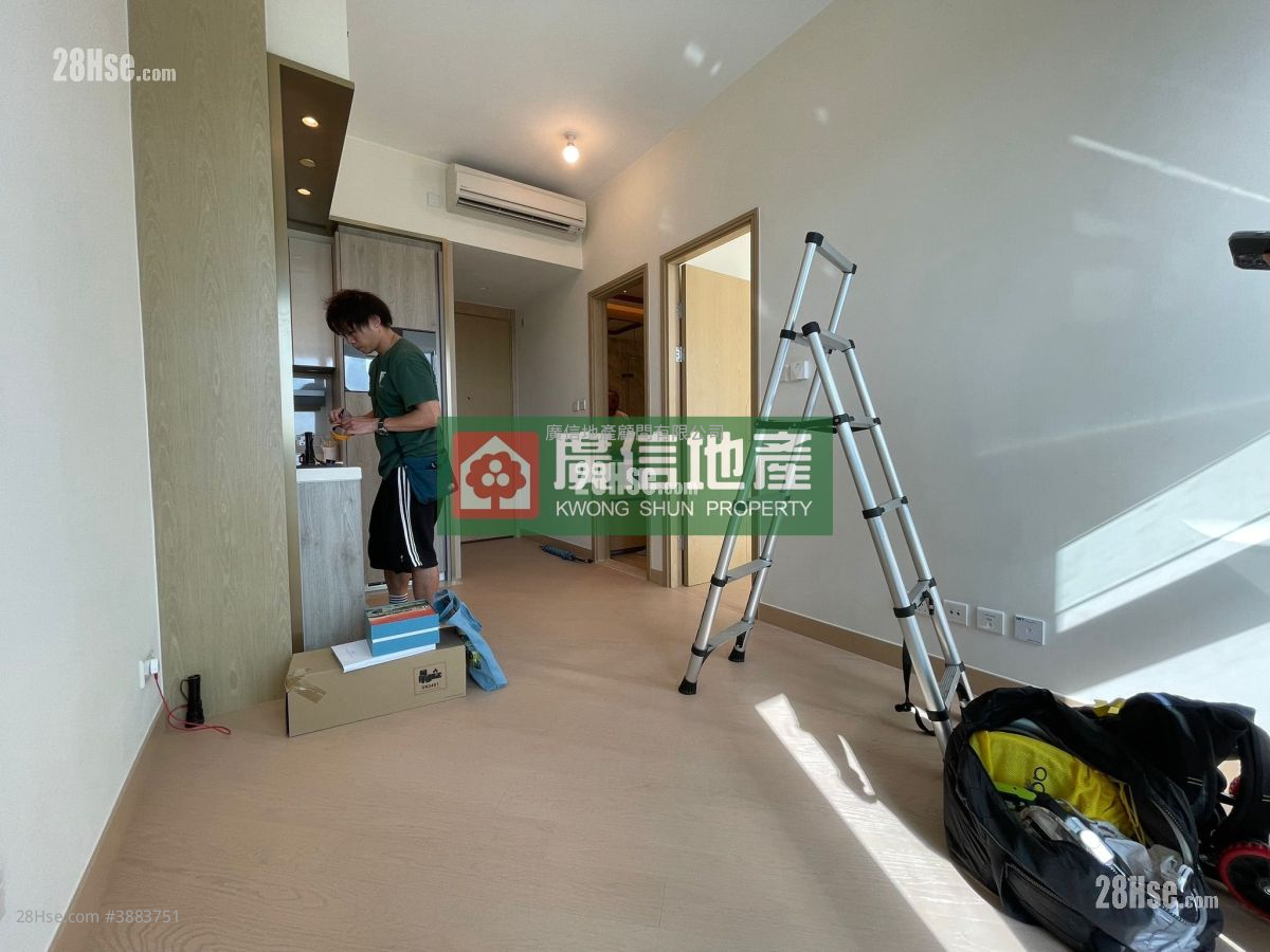 维港滙 租盘 1 房 , 1 浴室 319 平方尺 ( 29.6 平方米 )