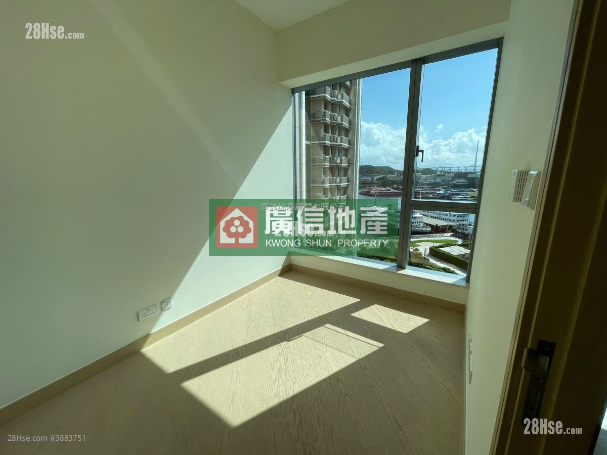 维港滙 租盘 1 房 , 1 浴室 319 平方尺 ( 29.6 平方米 )